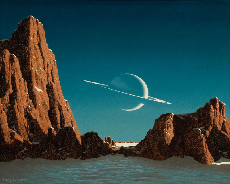 Illustration for article titled The Beautiful Art That Helped Inspire Space Travel